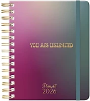 Planall 23.09750 Határidőnapló  midi b/6 heti spirálos keményfedelű gumis unlimited 2026. kép