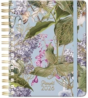 Planall 23.09751 Határidőnapló  midi b/6 heti spirálos keményfedelű gumis lilac 2026. kép