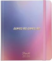 Planall 23.09760 Határidőnapló  new classic b/5 heti keményfedelű gumis live 2026. kép