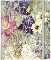 Planall 23.09761 Határidőnapló  new classic b/5 heti keményfedelű gumis violet 2026. kép