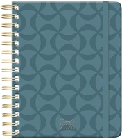 Planall 23.09772 Határidőnapló  classic b/5 heti spirálos keményfedelű gumis teal 2026. kép