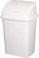 Planet DA503XSZADUP115 Billenőfedeles szemetes kuka, műanyag, luxury fehér, 9 l kép