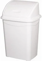 Planet DA503XSZADUP119 Billenőfedeles szemetes kuka, műanyag, luxury fehér, 26 l kép