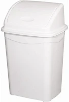 Planet H65UP115 Billenőfedeles szemetes kuka, műanyag, luxury fehér, 9 l kép