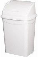 Planet H65UP117 Billenőfedeles szemetes kuka, műanyag, luxury fehér, 16 l kép