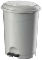 Planet UP126-001 Szemetes kuka pedálos műanyag 12 literes fehér kép