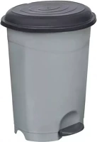 Planet UP126 Szemetes kuka pedálos műanyag 12 literes szürke up126 kép
