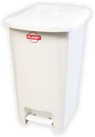 Planet UP401-001 Szemeteskuka pedálos műanyag 25 literes fehér kép