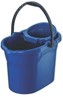Planet UP612-005 Felmosó vödör szögletes 10 literes kicsavaró kosárral kék kép