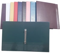 Plastweld 62-010-0405 Pvc a5 2 gyűrűs lila 2cm gyűrűs mappa kép