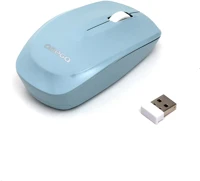 Platinet OM229LB Omega om229 wireless mouse light blue kép