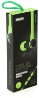 Platinet PM1061G Bluetooth headset + microsd card reader green kép