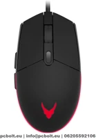 Platinet VSETMPX5 Omega varr gaming led mouse set black kép