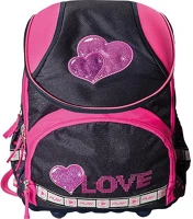 Play 160609 Iskolatáska  a1 love anatómiai pink-denim kép