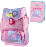 Play 4IN1 RÓZSASZÍN Hátitáska szett anatómiai  logic unikornis 4in1 rózsaszín kép