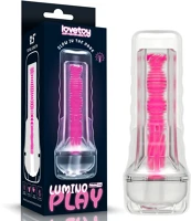 Play 8.5''; 8.5'' lumino  masturbator - pink glow kép