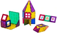 Playmags 165 Magnetic tiles 3d   - 32 pcs set kép