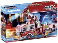 Playmobil 70935 ® city action amerikai járművek létrás tűzoltóautó (70935) kép