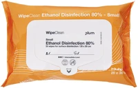 Plum H655211 Wipeclean ethanol disinfection 80% fertőtlenítő kendők, small kép