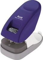 Plus COR_PLUS31260 Kapocs nélküli tűzőgép, asztali, 10 lap, kék kép