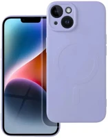 Plus MC19902 Telefontok iphone 14  - magsafe kompatibilis lila szilikon hátlap tok kép