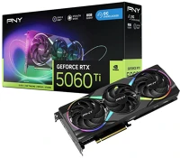 Pny VCG5060T8TFXXPB1-O Geforce rtx5060 ti 8gb ddr7 argb oc kép