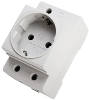 Pollmann 321247 Sínre szerelhető 16a/250v-os moduláris dugalj kép