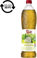 Pölöskei VEC30_02206 syrup bodza cukorral és édesítőszerrel 25% gyümölcstartalommal 1l drs kép