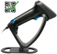 Polpos PS-100 2D Ps-100 2d vonalkódolvasó állvánnyal (vezetékes) kép