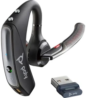 Poly 7K2F3AA Voyager 5200 usb-a bluetooth headset + bt700 hardverkulcs kép