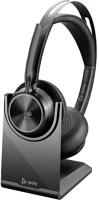 Poly 9T9J6AA Voyager Focus 2 Microsoft Teams Certified USB-C-C headset +USB-C/A adapter + kép