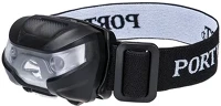 Portwest 21.01507 Fejlámpa  cob újratölthető usb fekete kép