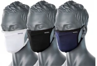 Portwest DA503XSZHT2274 Anti-microbial cv33 szájmaszk, 3 rétegű fekete, fehér kép