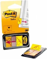 Post-it 03.00238 Oldaljelölő 3m  680-31 műanyag aláírás ikon 25x43mm kép