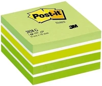 Post-it 03.00301 Öntapadós jegyzettömb 3m  lp2028g 76x76mm aquarell zöld 450 lap kép