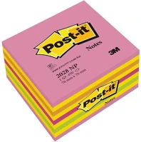 Post-it 03.00556 Öntapadós jegyzettömb 3m  lp 2028np 76x76mm lollipop pink 450 lap kép