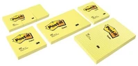 Post-it LP654S Öntapadós jegyzet 3m  76x76mm sárga 12x100 lap kép