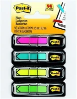 Post-it LPJ684ARR4 Oldaljelölő 3m  lpj684arr4 műanyag nyilak 4 szín kép
