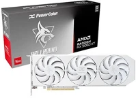 Powercolor RX9060XT 16G-L/OC/WHITE Vga  amd rx 9060 xt hellhound spectral white 16gb gddr6 - kép