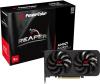 Powercolor RX9060XT8G-A Rx9060 xt 8gb ddr6 reaper kép