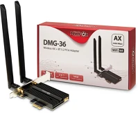 Poweron DMG-36 Dmg-36 wi-fi 6 + bt5.2 pcie adapter kép