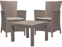 Pp CCU286 Allibert rosario balcony set kerti garnitúra cauccino kép