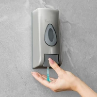 Pp GL51119B Fali szaanadagoló - pumpás - 350 ml - ezüst kép