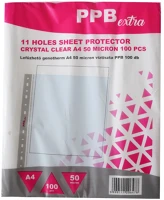 Ppb H3028282 Genotherm lefűzhető, a4, 50 micron víztiszta  extra 100 db/csomag, kép