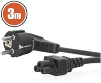 Prc 20162 Notebook tápkábel 3m fekete kép