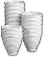 Prc 7359 Pp  2dl 100 db/csomag fehér műanyag pohár kép
