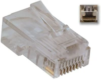 Prc UTD5881 Sld rainbow utp dugó cat5e fali kábelhez (100 db) kép