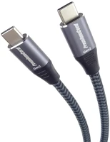Premiumcord KU31CR15 kábel usb 3.2 gen 2x2, c - c, 100w, 5a, 20gbit/s, video support, m/m,  1,5m kép