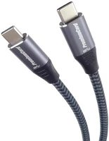 Premiumcord KU31CT2 Kábel usb 3.2 gen 1, c - c, m/m, 2m, szürke kép