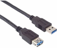 Premiumcord KU3PAA5BK Kábel usb 3.1 gen1, 5gbps, a - a hosszabbító, m/f 5m, fekete kép